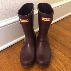 Hunter mid-calf rain boots
